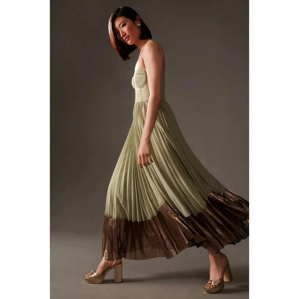 Anthropologie x Verb by Pallavi Singhee Embellished Bustier Corset Dress - Picture 3 of 6